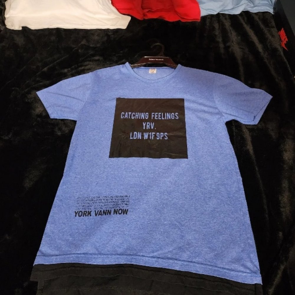 York Vann Catching Feelings Box Logo T-Shirt